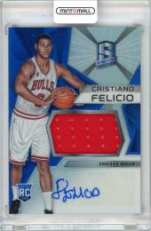 2015-16 PANINI Spectra Cristiano Felicio Jersey Autograph《やや難あり》Chicago Bulls