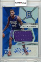2015-16 PANINI Spectra Willie Cauley-Stein Jersey Autograph《やや難あり》Sacramento Kings
