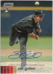 2020 Topps Stadium Club  Zac Gallen Autographs