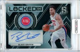 2017-18 PANINI Spectra Blake Griffin Locked In Autograph 49枚限定 ラストナンバー【49/49】《やや難あり》Detroit Pistons