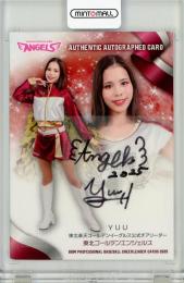 BBM2025 チアリーダーカード  DANCING HEROINE	YUU	直筆サインカード 東北ゴールデンエンジェルス	10/89