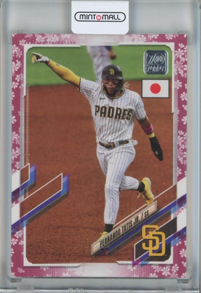 ミントモール / MINT 池袋店 / 2021 Topps Japan Edition Baseball San Diego Padres  Fernando Tatis Jr. Base, Cherry Blossoms Parallel(Lastナンバー!) 99/99