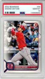 2022 Topps Bowman Shohei Ohtani #68 Base Card【PSA10】 Angels