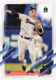 2021 TOPPS NPBプロ野球 #45 元山飛優(ヤクルト) レギュラーカード RC