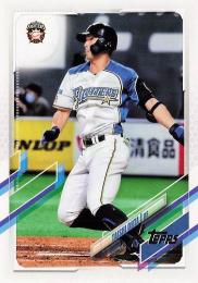 2021 TOPPS NPBプロ野球 #72 大田泰示(日本ハム) レギュラーカード