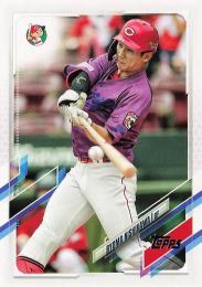 2021 TOPPS NPBプロ野球 #123 西川龍馬(広島) レギュラーカード