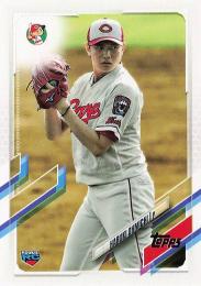 2021 TOPPS NPBプロ野球 #189 大道温貴(広島) レギュラーカード RC