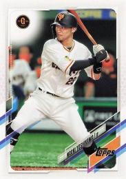 2021 TOPPS NPBプロ野球 #210 吉川尚輝(巨人) レギュラーカード