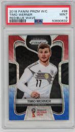 2018 PANINI RUSSIA WORLD CUP PRIZM Timo Werner #98 PRIZM【PSA9】 GERMANY