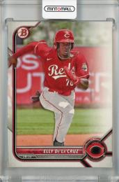 2022 Topps Bowman Draft Elly De La Cruz Base Paper #BD-80  Cincinnati Reds