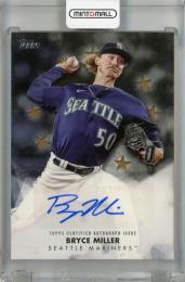 2024 Topps Series 2 Bryce Miller Baseball Stars Autographs Gold #BSA2-BM ※裏面へこみあり【40/50】 Seattle Mariners
