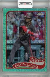 2024 Topps Series 2 Elly De La Cruz 1989 Topps Baseball Chrome Silver Packs Aqua #2T89C-50 RC【084/199】 Cincinnati Reds