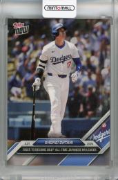 2024 Topps Now Shohei Ohtani Rises to Become MLB All-Time Japanese HR Leader #106 Los Angeles Dodgers