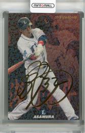 2015 カルビー 埼玉西武 浅村栄斗 金箔サインカード