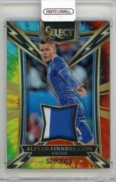 2017-18 PANINI Select Alfred Finnbogason Sparks Memorabilia Prizms Tie Dye #34【13/30】 Iceland
