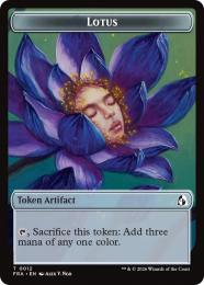 【FRA】【EN】睡蓮 トークン / Lotus Token(012-T-N)