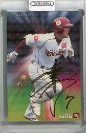 2016 カルビー 東北楽天 松井稼頭央 金箔サインカード