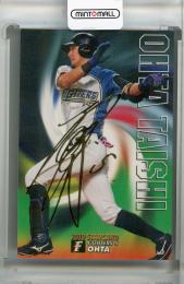 2019 カルビー 北海道日本ハム 大田泰示 金箔サインカード