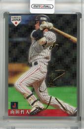 2019 カルビー 侍ジャパン  山田哲人 金箔サインカード