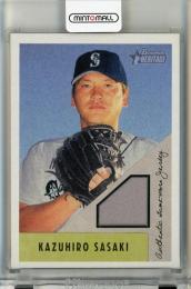 2002 Topps Bowman Heritage Kazuhiro Sasaki Relics #BHKS
