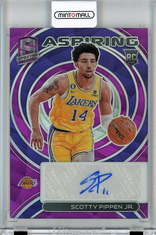 ミントモール / MINT 立川店 / 2022-23 Panini Spectra Scotty Pippen Jr. Aspring Rookie  Autograph Purple Parallel 19/35