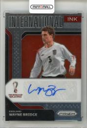 2022 PANINI Prizm World Cup Wayne Bridge International Ink #40 England