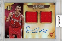 2015-16 PANINI Gold Standard Sam Dekker Jersey Autograph 149枚限定【135/149】《やや難あり》Houston Rockets