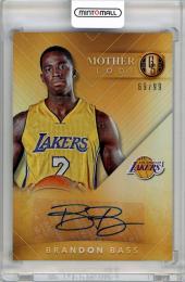 2015-16 PANINI Gold Standard Brandon Bass Mother Lode Autograph 99枚限定【69/99】《やや難あり》Los Angeles Lakers