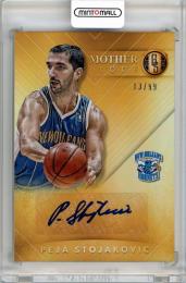 2015-16 PANINI Gold Standard Peja Stojakovic Mother Lode Autograph 99枚限定【13/99】《やや難あり》New Orleans Hornets