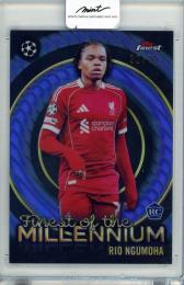 2026 TOPPS finest Rio Ngumoha RC#FM-4【62/75】 Liverpool