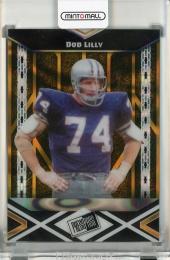 2024 Leaf Collective Bob Lilly Press Pass Lava Gold #PPB20【1/1】