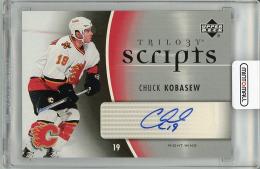 2006-07 UPPER DECK Trilogy  Chuck Kobasew Autograph