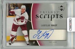 2006-07 UPPER DECK Trilogy  Ladislav Nagy Autograph