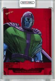 2024 SkyBox Metal Universe Avengers Kang The Conqueror Red Precious Metal Gems/#61【048/100】