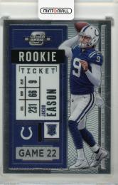 2020 PANINI Contenders Optic Indianapolis Colts ROOKIE TICKET #75 / Jacob Eason