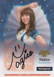 BBM チアリーダー 華 2020  Nagisa 直筆サインカード 42/60