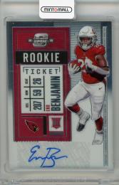 2020 PANINI Contenders Optic Arizona Cardinals ROOKIE TICKET Autographs #197 / Eno Benjamin