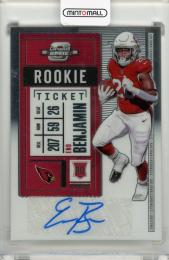 2020 PANINI Contenders Optic Arizona Cardinals ROOKIE TICKET Autographs #197 / Eno Benjamin