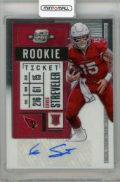 2020 PANINI Contenders Optic Arizona Cardinals ROOKIE TICKET Autographs #205 / Chris Streveler
