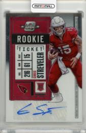 2020 PANINI Contenders Optic Arizona Cardinals ROOKIE TICKET Autographs #205 / Chris Streveler