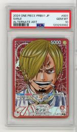 《サンジ/SANJI》[PRB01-001](L★)【PSA10】Gem-MINT
