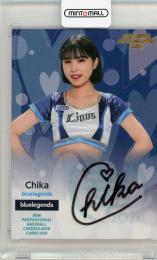 2021 BBM チアリーダー Dancing Heroine-華- 埼玉西武 Chika 直筆サインカード 68/90