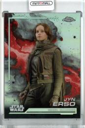 2024 Topps Chrome Star Wars Jyn Erso Base Refractor /#119