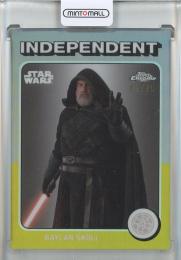 2025 Topps Chrome Star Wars Baylan Skoll Throwback #TB-5【01/75】