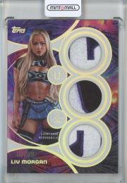 2026 Topps Universe WWE Liv Morgan Superstar Triple Relics #STR-LM【31/50】