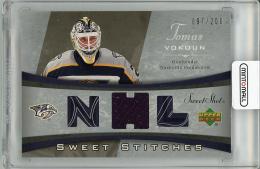 2006-07 UPPER DECK Sweet Shot  Tomas Vokoun Game Used Memorabilia 097/200