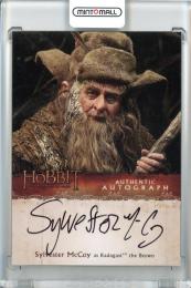 2015 Cryptozoic The Hobbit: The Desolation of Smaug Sylvester McCoy as Radagast the Brown Autograph