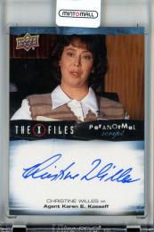 Upper Deck X-Files Monsters of the Week  Christine Willes as Agent Karen E.Kosseff Paranormal Script/#A-CW