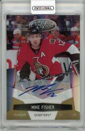 2010-11 PANINI Certified Mike Fisher Autograph 21/25