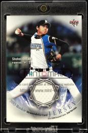 2013 BBM 2nd Version M07 大谷翔平 ルーキーメモラビリアカード【028/100】 北海道日本ハムファイターズ